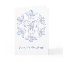Angel Snowflake cards by MarianBuchanan Angel Snowflake cards