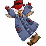 Angel Snowman Ornament Cut Out