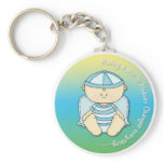 Angel son keyring key chains