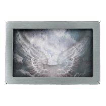 Angel Song Rectangular Belt Buckles