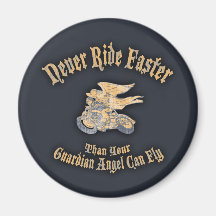 Angel Speed Refrigerator Magnets