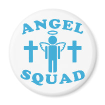 Angel Squad 1 magnets by WayTruthLight Angel Squad 1 magnets