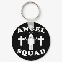 Angel Squad 3 keychains by WayTruthLight Angel Squad 3 keychains