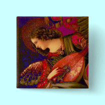 Angel Square Button