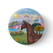 Angel Star- Brown Arabian Horse buttons by heartsonggallery Angel Star- Brown Arabian Horse buttons