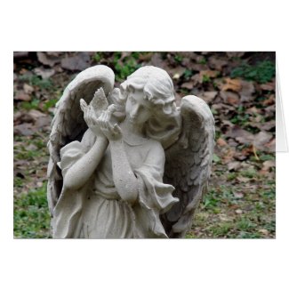 Angel Statue card