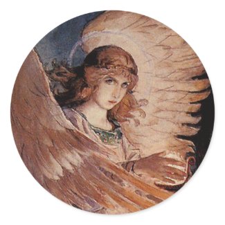 Angel sticker