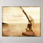 Angel Sunset Posters