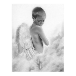 Angel Tears Poster print