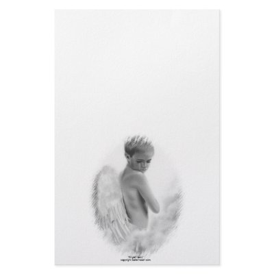 Angel Tears  Stationery by katerinaart