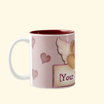 Angel Teddy mugs by Felidae52 Angel Teddy mugs