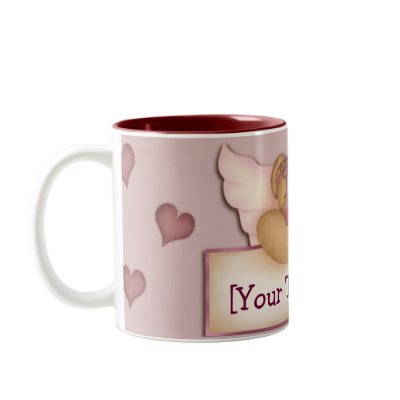Angel Teddy Coffee Mug by Felidae52
