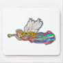 Angel Trumpet - no bk Mouse Pad