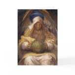 Angel - Vintage Fine Art Christmas Card - Custom
