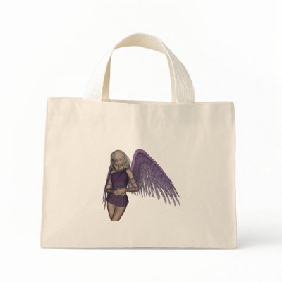 Angel Violet Charms Bag by FairytaleDesigns