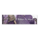 Angel Violet Charms Bumper Sticker bumper stickers