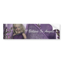 Angel Violet Charms Bumper Sticker bumper stickers