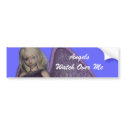 Angel Violet Charms Bumper Sticker bumper stickers