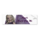 Angel Violet Charms Bumper Sticker bumper stickers