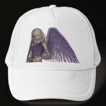Angel Violet Charms Hat