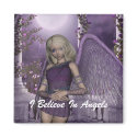 Angel Violet Charms Magnet