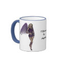 Angel Violet Charms Mug