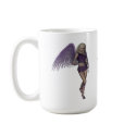 Angel Violet Charms Mug