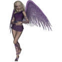 Angel Violet Charms Photo Sculpture photo sculptures by FairytaleDesigns Angel Violet Charms Photo Sculpture photo sculptures