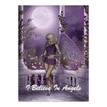 Angel Violet Charms Poster posters by FairytaleDesigns Angel Violet Charms Poster posters