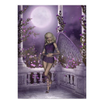 Angel Violet Charms Poster posters by FairytaleDesigns Angel Violet Charms Poster posters