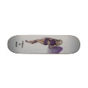 Angel Violet Charms Skateboard by FairytaleDesigns Angel Violet Charms Skateboard