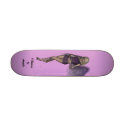 Angel Violet Charms Skateboard by FairytaleDesigns Angel Violet Charms Skateboard