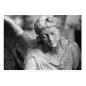 Angel Visits B&W ACEO Artist Trading Cards business cards