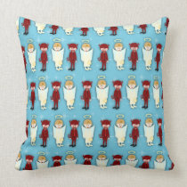 Angel Vs. Devil Pattern pillows
