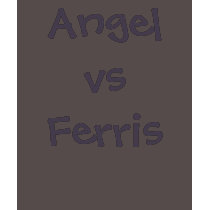 Angel vs Ferris t-shirts by tarajay Angel vs Ferris t-shirts