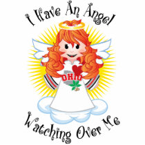 Angel Watching Over Me Ohio Acrylic Cut Out