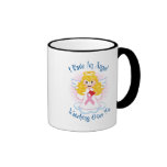 Angel Watching Over Me Pink Ribbon Coffee Mug
