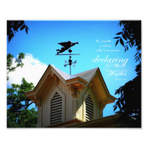 Angel Weathervane - Declaring Your Splendor 8 x 10 Art Photo