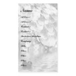 Angel wing and heart! business card templates