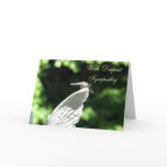 Angel Wing Sympathy cards