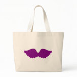 Angel wings tote bags