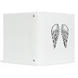 Angel wings vinyl binder