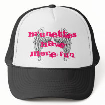Angel wings, Brunettes have more fun hats by anakalia13 Angel wings, Brunettes have more fun hats