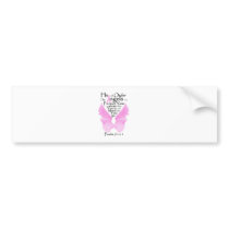 Angel Wings Bumper Sticker