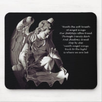 Angel Wings Mousepad by EarthSmiles Angel Wings Mousepad