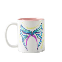 Angel wings mug