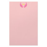 angel wings stationary stationery design