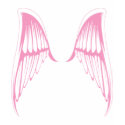 Angel Wings Vintage Tee Shirt - Light Pink by KuteTee Angel Wings Vintage Tee Shirt - Light Pink