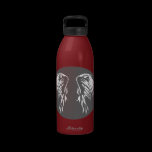 Angel wings water bottle ready to customize water bottles