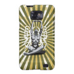 Angel wings with grungy lines samsung galaxy s2 case
